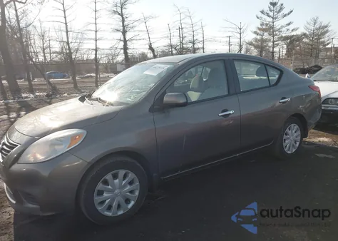 2012 Nissan Versa 1.6 Sv z USA, uszkodzony, nr VIN 3N1CN7AP1CL946315